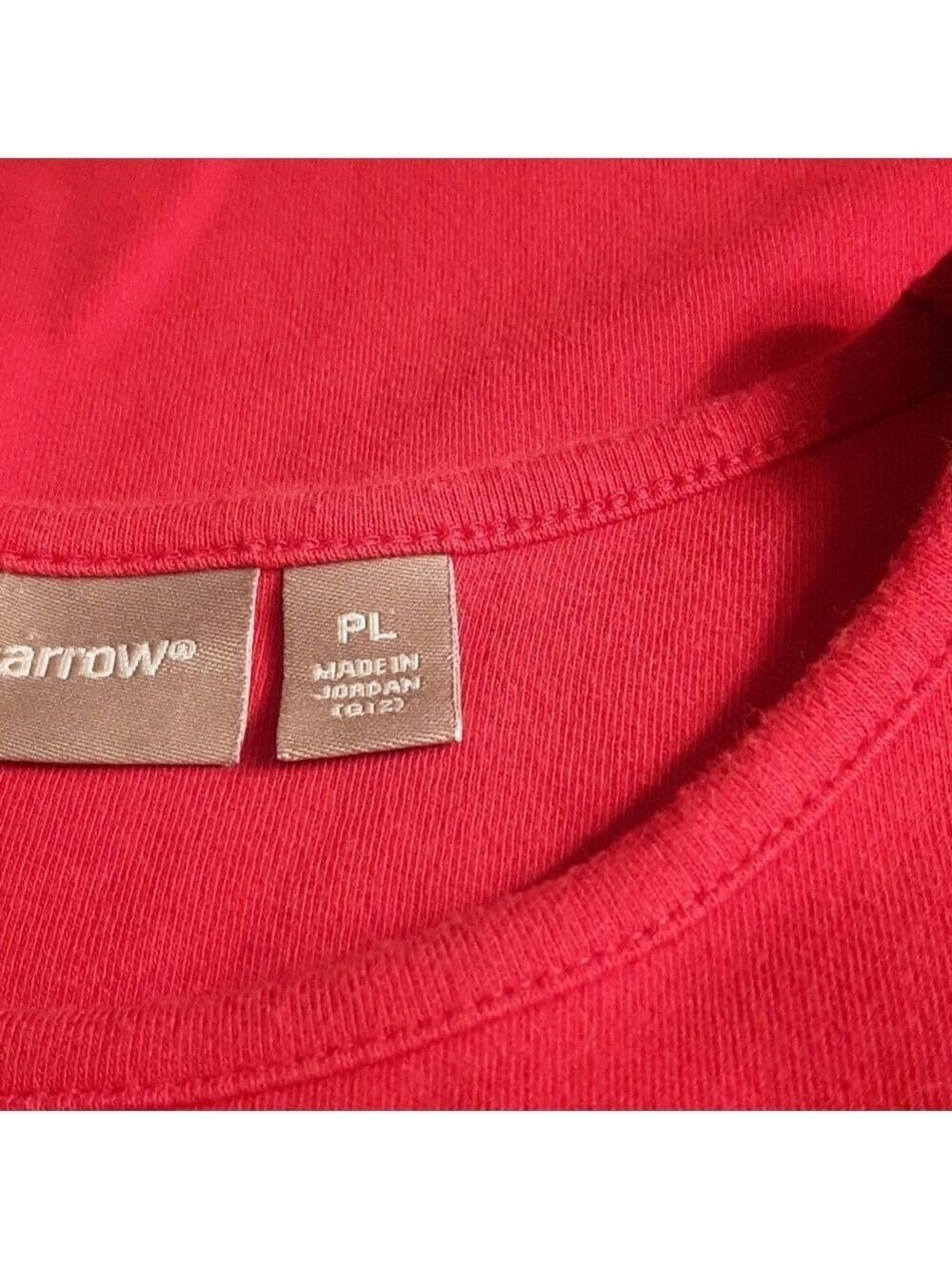 Croft & Barrow Red  top - Picture 6 of 9